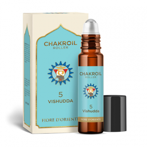 Vishudda chakroil roller